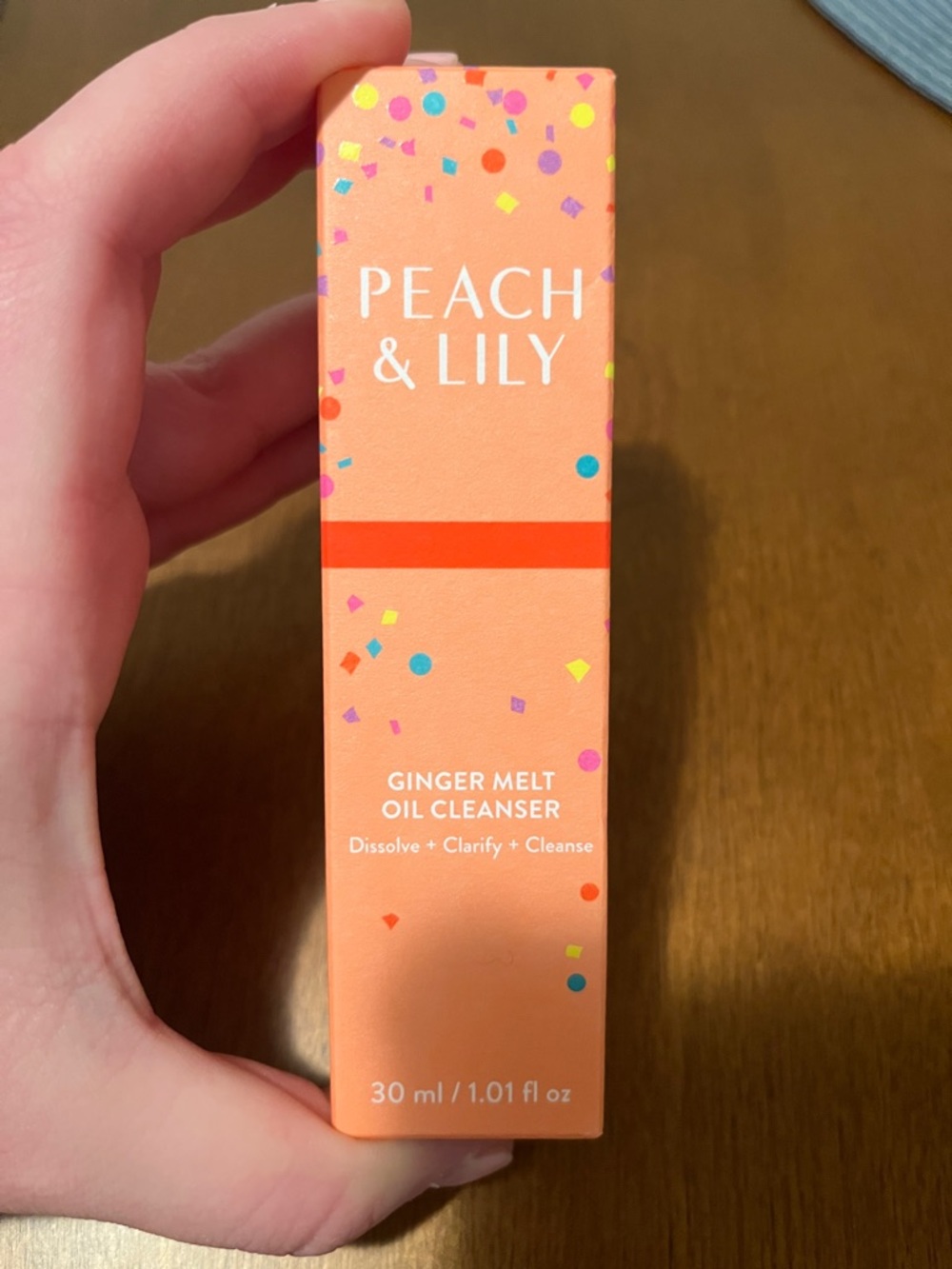 Peach & Lily Ginger Melt Oil Cleanser -Brand New